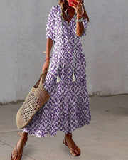 Bertha™ Vestido Boho Elegante y Fluido para Mujer