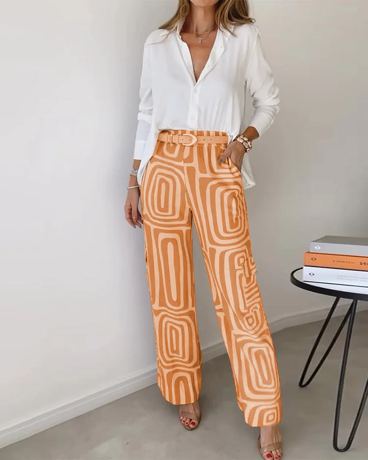 Conjunto Nohemí Cómodo y Elegante de Dos Piezas