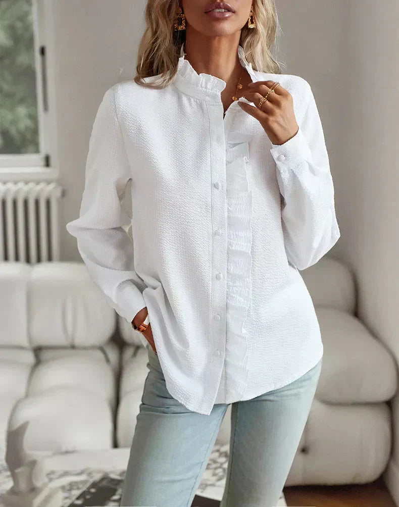 Blusa Elegante para Mujer con Corte Entallado