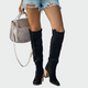 Iliana™ Botas Altas para Mujer, Estilo Western, Gamuza Café