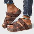 Rosaisela™ Sandalias Ortopédicas de Piel
