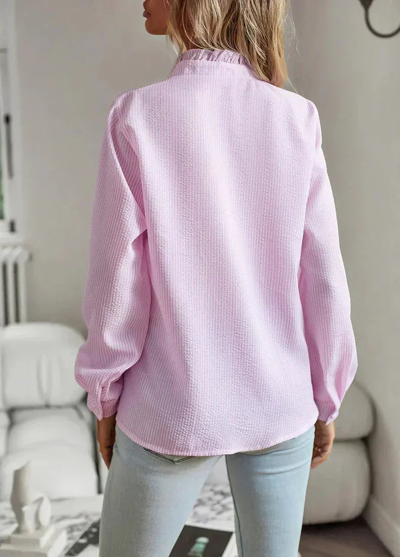 Blusa Elegante para Mujer con Corte Entallado