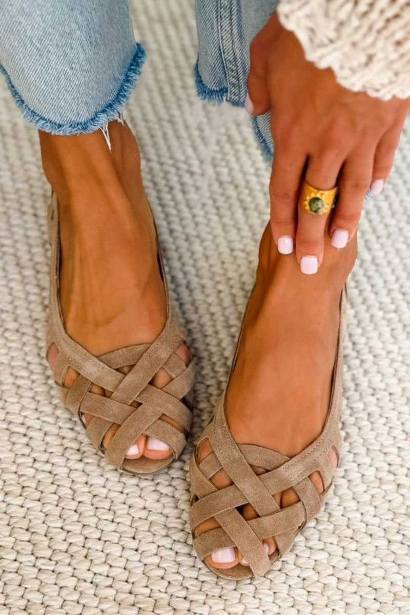 Imelda | Sandalias Trenzadas Atrevidas de Verano