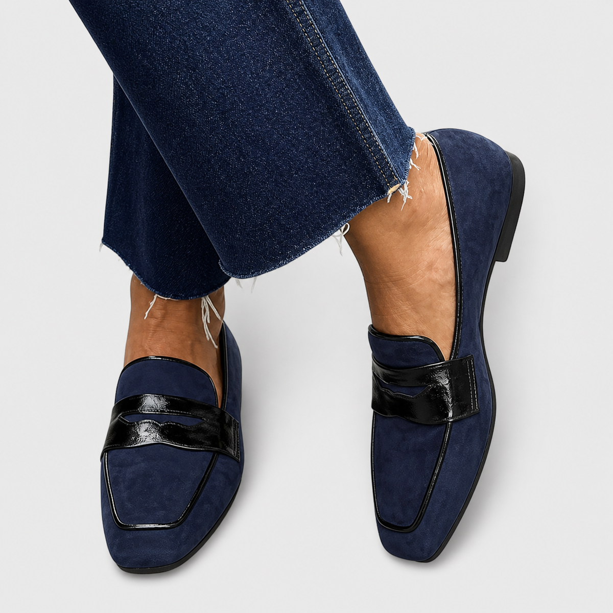 Nora™ | Mocasines de Piel Chic