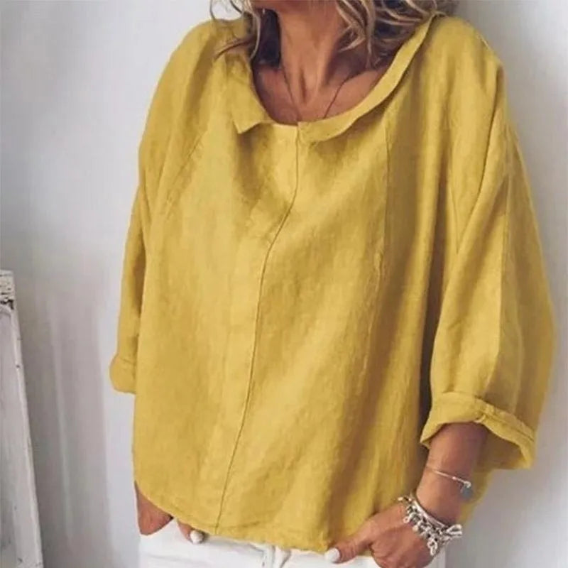 Blusa sin Botones para Mujer, Estilo Atemporal