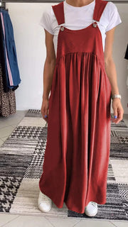 Cholula™ Vestido Casual con Tirantes Ajustables Lisos