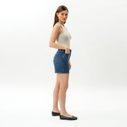 Graciela™ Shorts de Mezclilla con Talle Alto y Stretch para Mujer