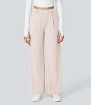 Leonarda™ Pantalón Elegante de Talle Alto y Pierna Ancha para Mujer
