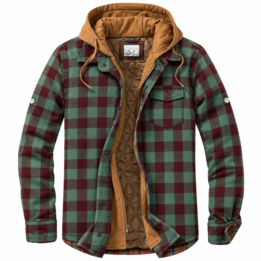 Octavio | Chaqueta urbana a cuadros