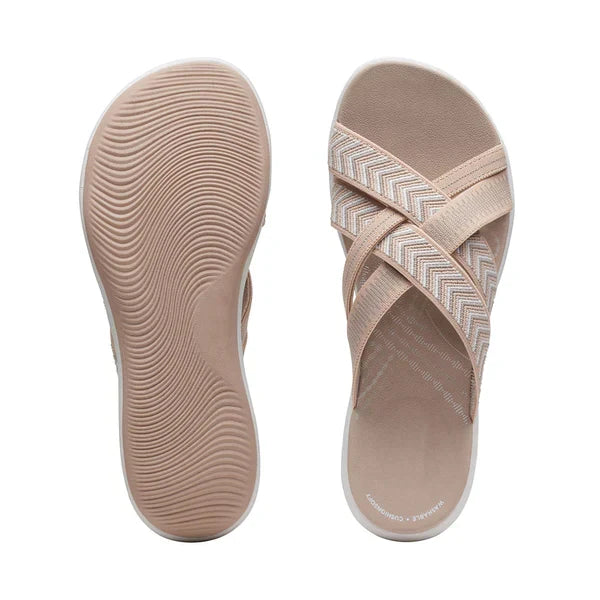 Chiapaneca™ Sandalia Ortopédica de Piel para Mujer – Comodidad Diaria