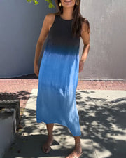 Durango™ Vestido sin Mangas con Degradado Elegante