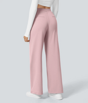 Leonarda™ Pantalón Elegante de Talle Alto y Pierna Ancha para Mujer
