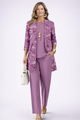 Conjunto de Tres Piezas · Morado