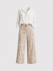 Conjunto Nohemí Cómodo y Elegante de Dos Piezas