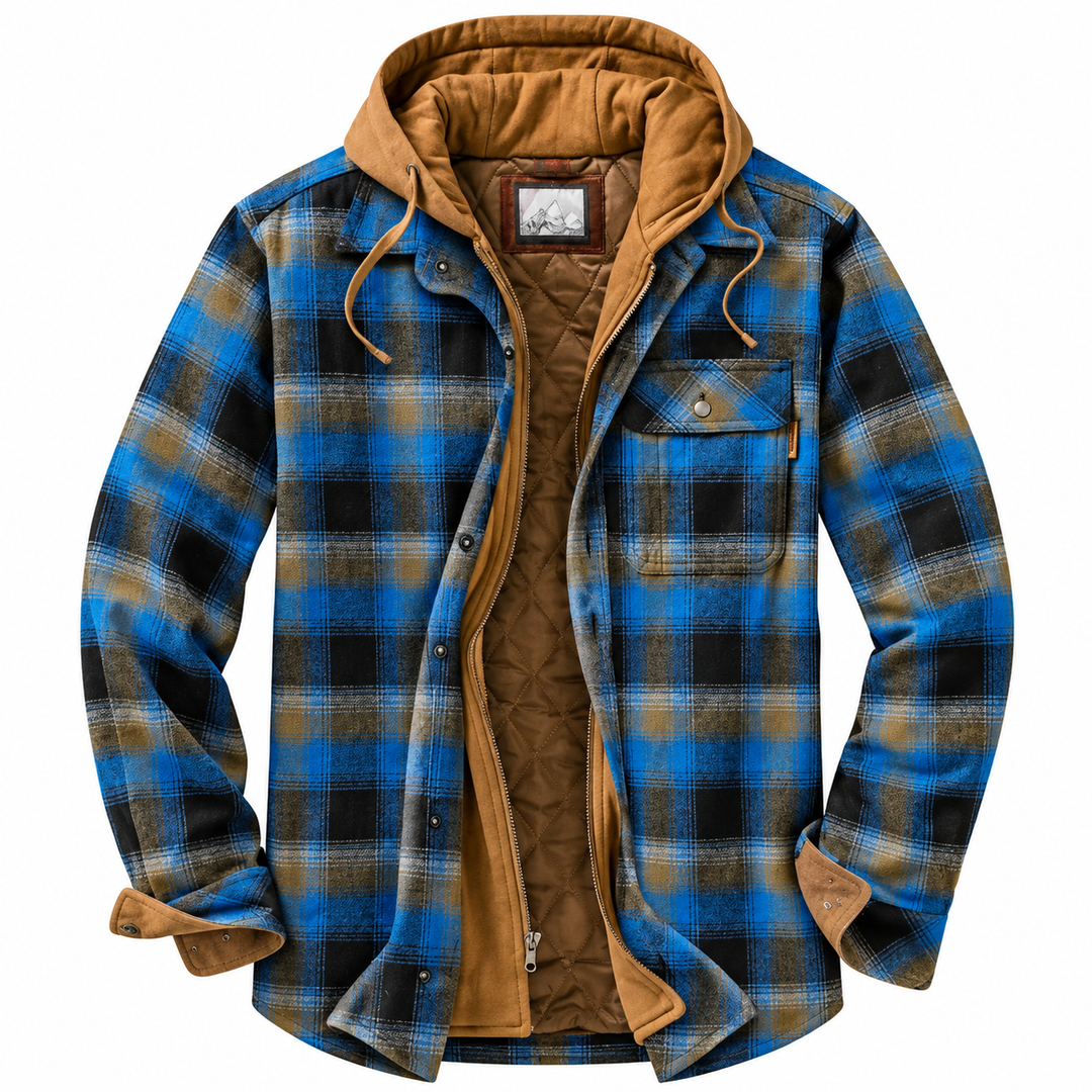Octavio | Chaqueta urbana a cuadros