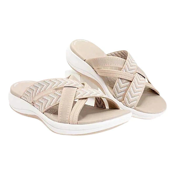 Chiapaneca™ Sandalia Ortopédica de Piel para Mujer – Comodidad Diaria