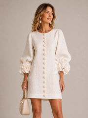 Élodie | Vestido floral con botones