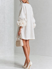 Élodie | Vestido floral con botones