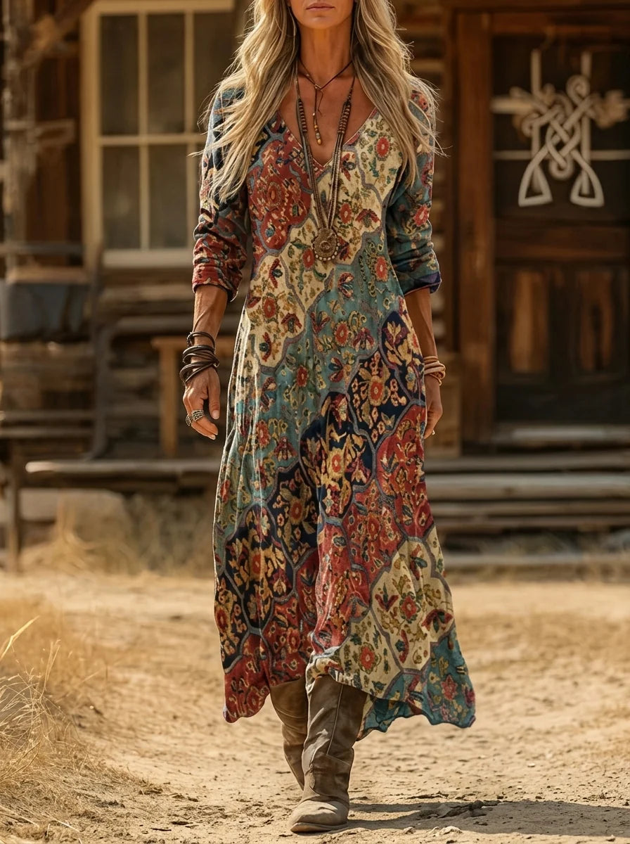 LYDIA | VESTIDO DE MUJER FLUIDO DE CORTE SUAVE