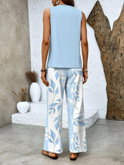Xóloitzcuintle™ Conjunto de Verano Elegante para Mujer con Blusa y Pantalón