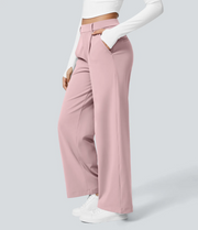Leonarda™ Pantalón Elegante de Talle Alto y Pierna Ancha para Mujer