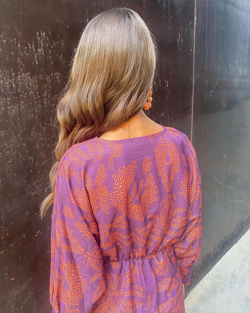 Chihuahua™ Vestido Midi de Verano Elegante con Corte Fluido