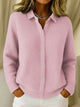 Carmela | Chaqueta de Punto Texturizada con Botones