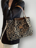 Ximena | Bolsa Tote Estampado de Leopardo
