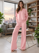 Valentina | Acogedor conjunto en forma de V con pantalones anchos