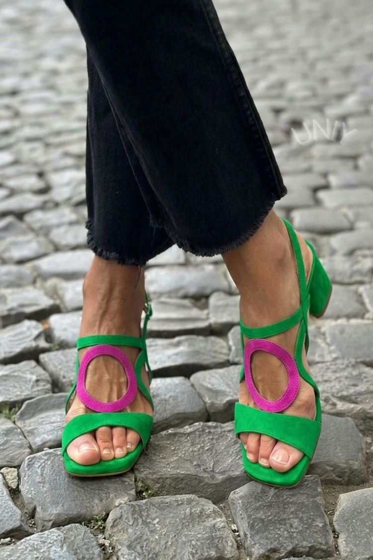 Ermelinda | Sandalias Vibrantes de Verano