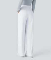 Leonarda™ Pantalón Elegante de Talle Alto y Pierna Ancha para Mujer