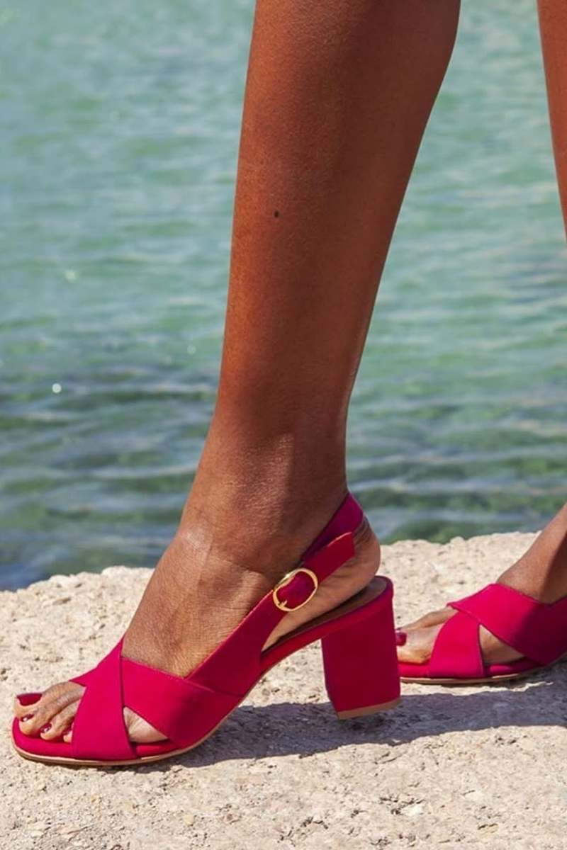 Remigia | Sandalias Azul Cielo de Verano
