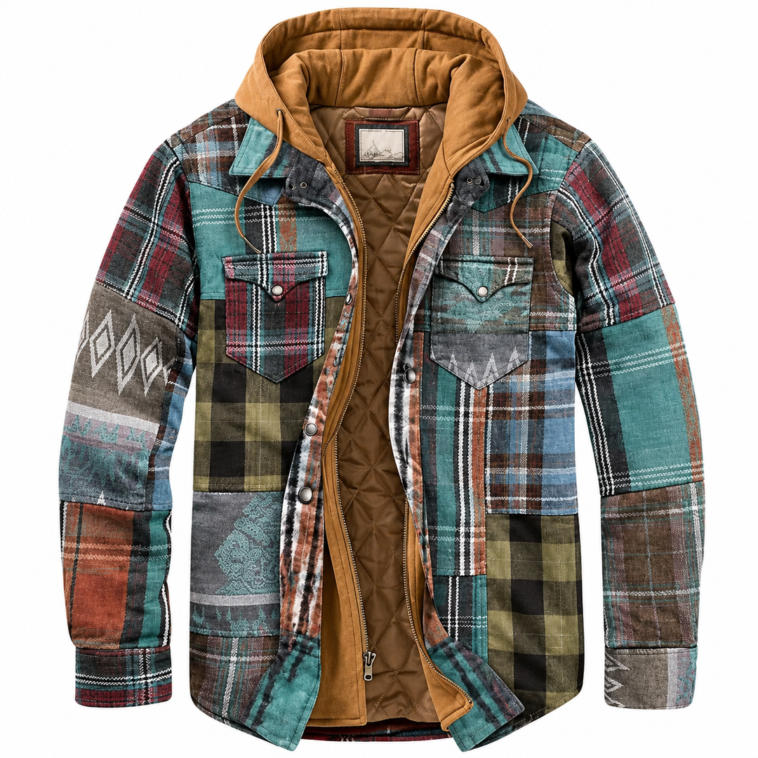 Octavio | Chaqueta urbana a cuadros