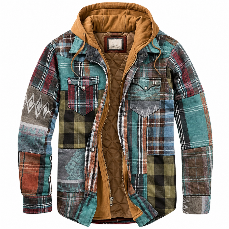 Octavio | Chaqueta urbana a cuadros
