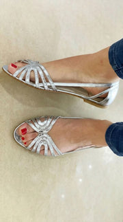Engracia | Sandalias Doradas Ligeras de Verano