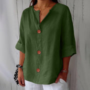Tequila™ Blusa Minimalista Oversize con Estructura Vertical