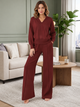 Valentina | Acogedor conjunto en forma de V con pantalones anchos