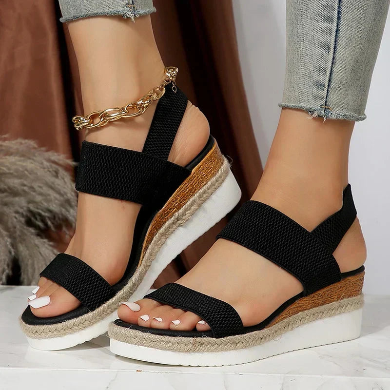 Colotlán™ Sandalia Ortopédica para Mujer con Plataforma Cómoda