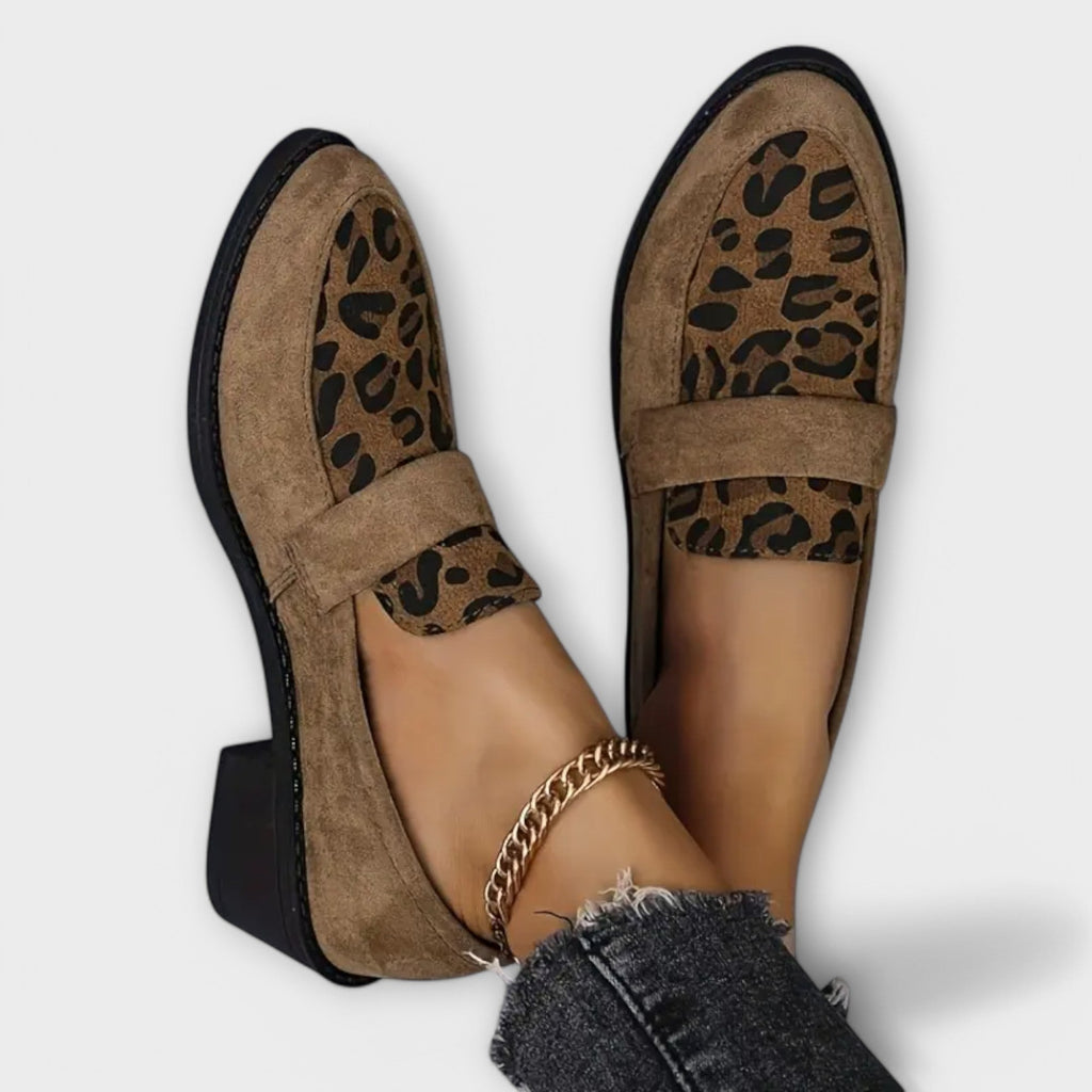 Yamileth™ Zapatos con Estampado de Leopardo para Mujer – Elegantes y Cómodos