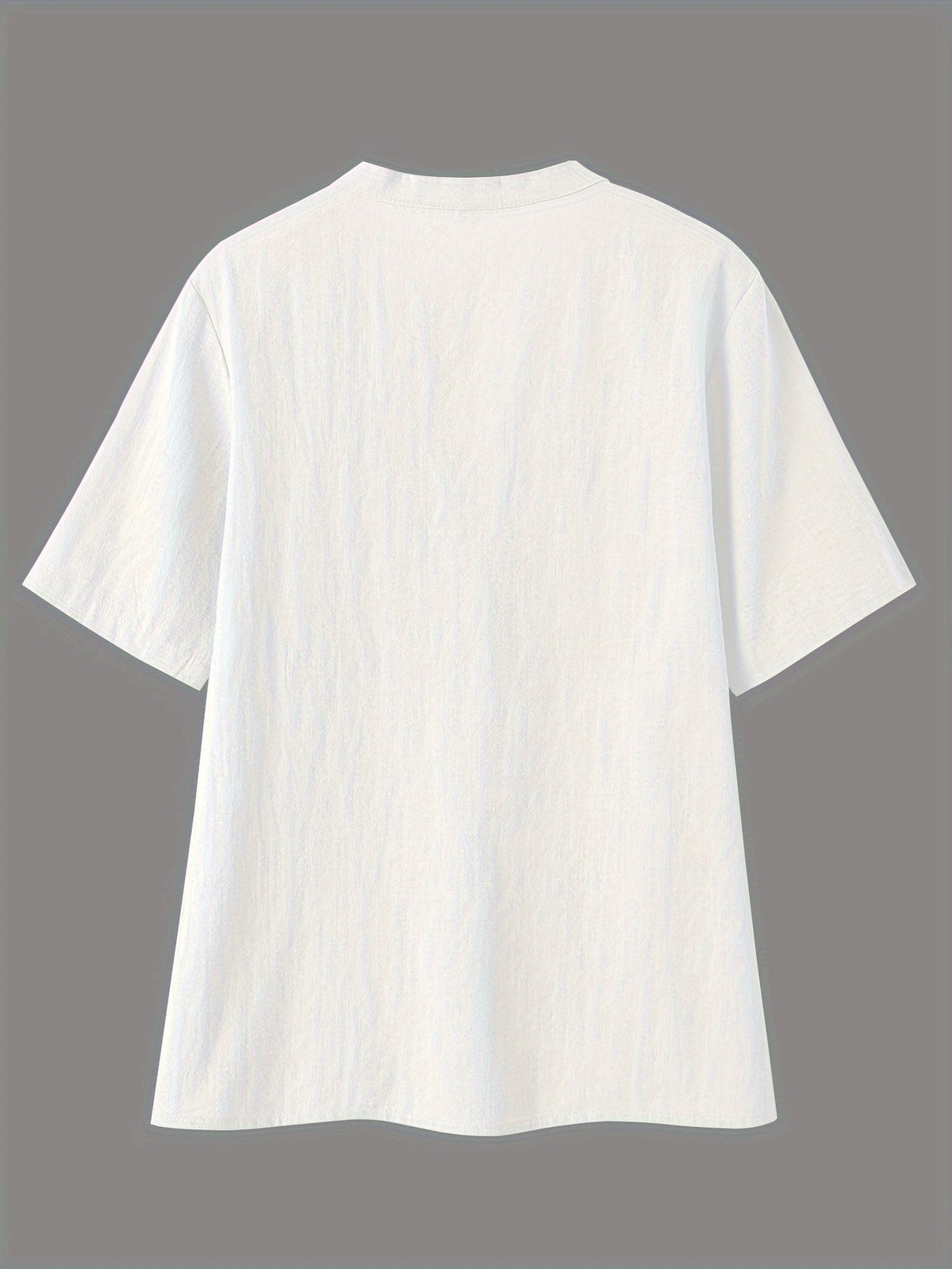 Blusa Elegante con Cuello en V y Botones de Madera