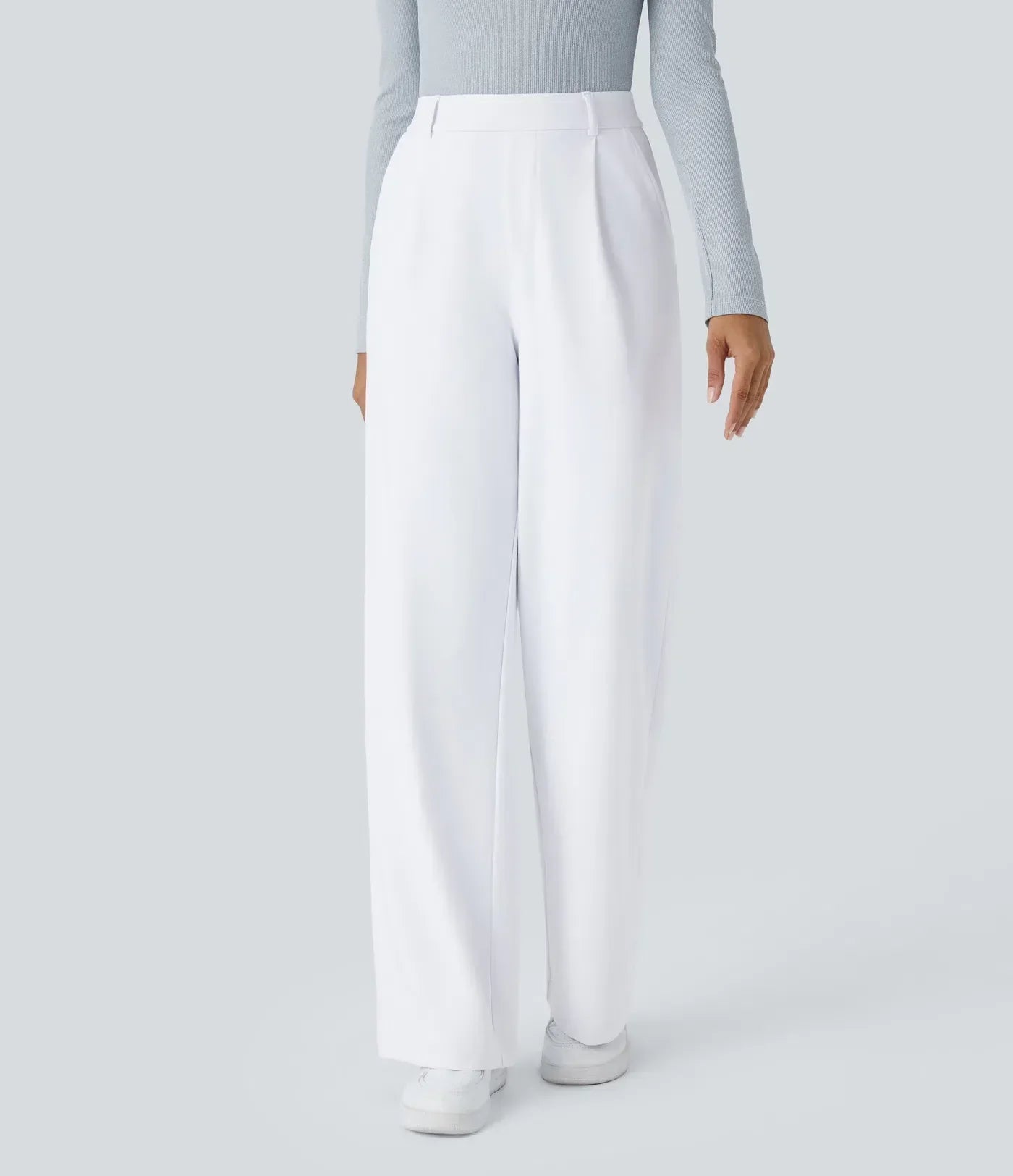 Leonarda™ Pantalón Elegante de Talle Alto y Pierna Ancha para Mujer