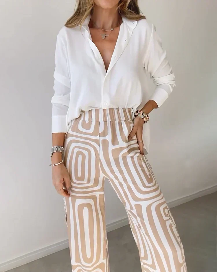 Conjunto Nohemí Cómodo y Elegante de Dos Piezas