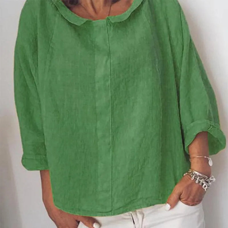 Blusa sin Botones para Mujer, Estilo Atemporal