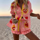 Conjunto Aracely de Playera y Shorts para Mujer en Lino y Algodón