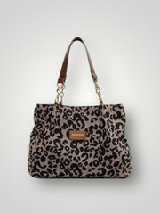Ximena | Bolsa Tote Estampado de Leopardo