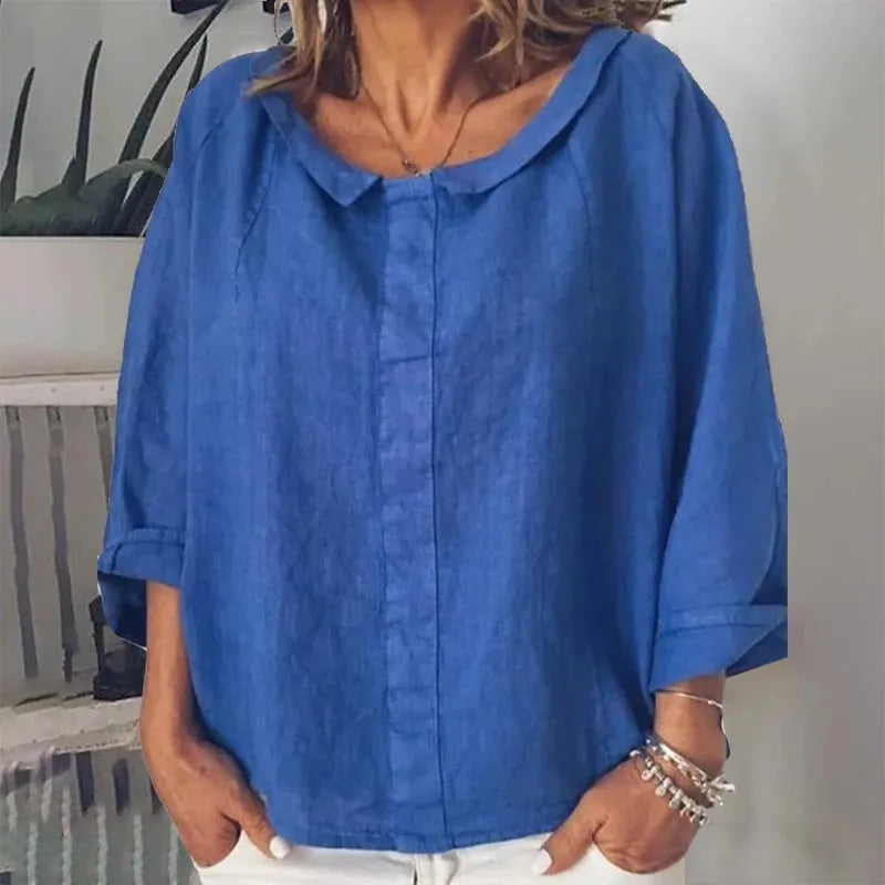 Blusa sin Botones para Mujer, Estilo Atemporal