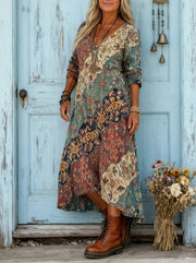LYDIA | VESTIDO DE MUJER FLUIDO DE CORTE SUAVE