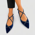 Noëlle™ | Mocasines Azul Marino Chic