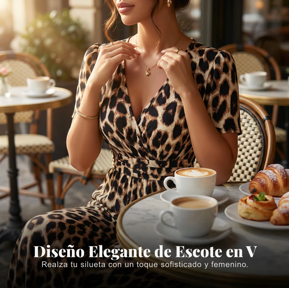 Veracruz™ Jumpsuit con Estampado Animal - Corte que Favorece a Todas