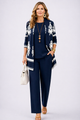 Conjunto de Tres Piezas · Azul Noche